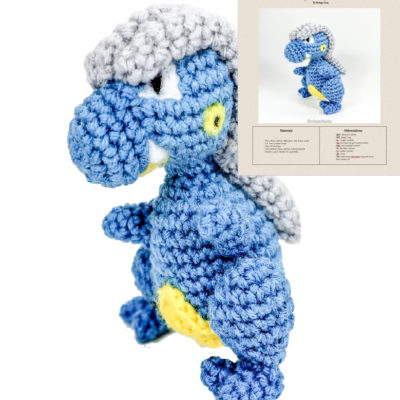 Pokemon Amigurumi Pattern – Bagon