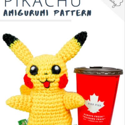 Premium Pattern – Jumbo Pikachu Amigurumi