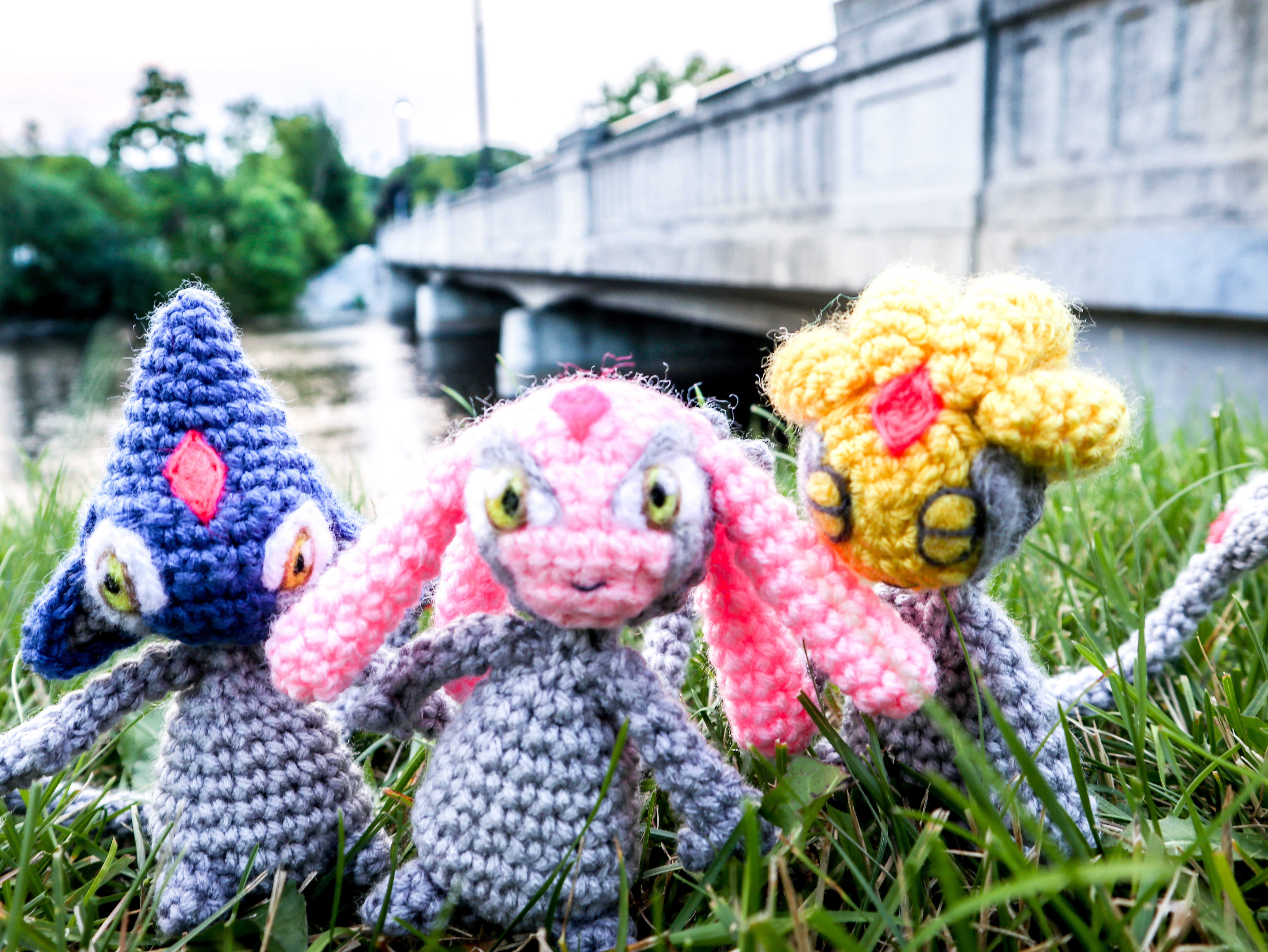 Lake Trio Amigurumi