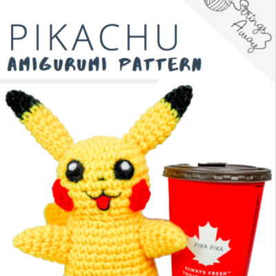 Jumbo Pikachu Amigurumi – Premium PDF Pattern