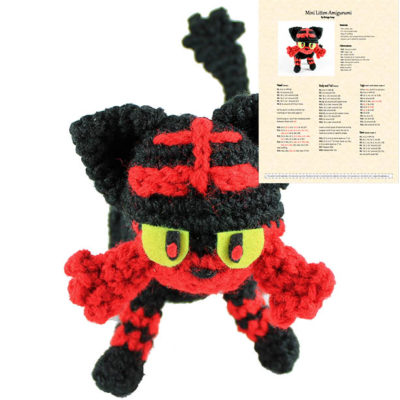 Pokemon Amigurumi Pattern – Litten