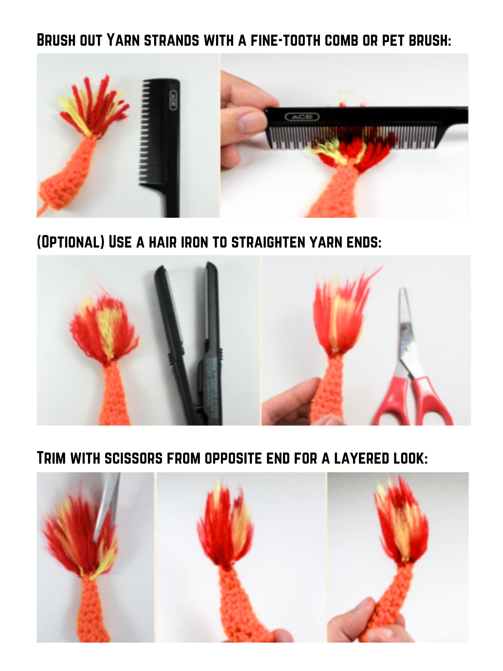 Charmander Tail Picture Tutorial