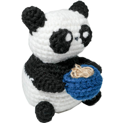 Fat Little Panda Amigurumi