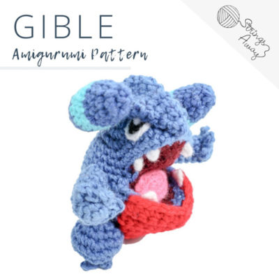 Pokemon Amigurumi Pattern – Gible