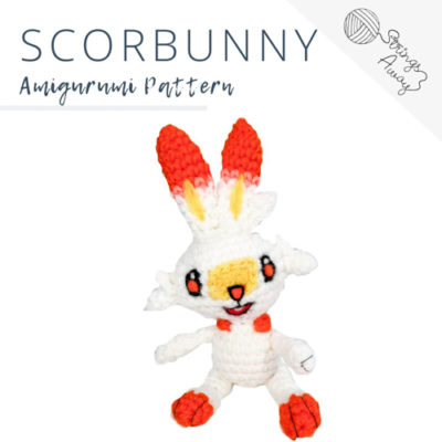 Pokemon Amigurumi Pattern – Scorbunny