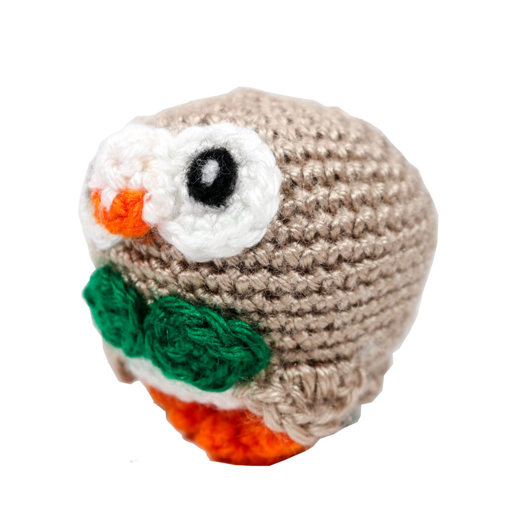 Rowlet Amigurumi Pokemon Crochet Pattern Strings Away