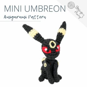 Pokemon Amigurumi Pattern – Mini Umbreon
