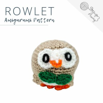 Pokemon Amigurumi Pattern – Rowlet