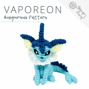 Pokemon Amigurumi Pattern – Vaporeon