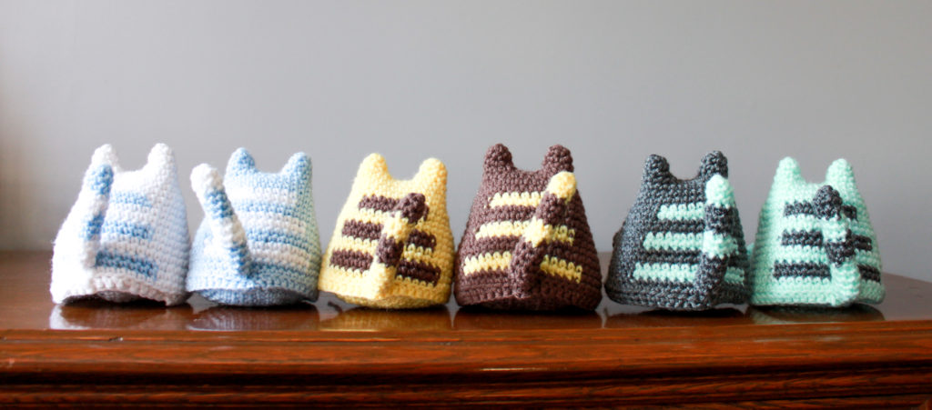 Crochet Dumpling Kitties Tails